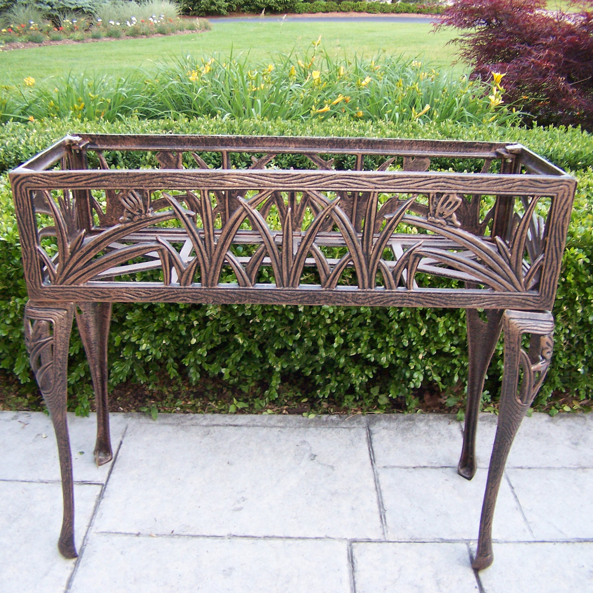 Oakland Living Butterfly Rectangular Plant Stand & Reviews Wayfair